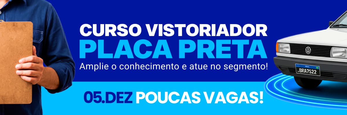 CURSO VISTORIADOR PLACA PRETA – BRIDGE GROUP